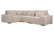 Brooklyn Cream Linen LHF Corner Sofa image