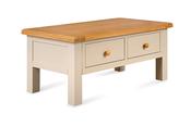 Caravel Light Grey Oak 2 Drawers Coffee Table