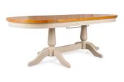 Caravel Light Grey Oak Round Extendable Dining Table 1.8-2.3m