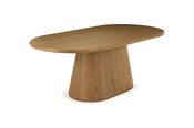 Caspian Oak Oval Dining Table 2.1m image
