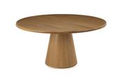 Caspian Oak Round Dining Table 1.5m image