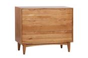 Charlie Oak 3 Drawers Chest
