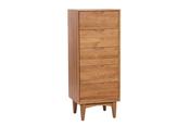 Charlie Oak 5 Drawers Chest image