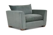 Chicago Green Fabric Armachair image