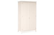 Coolmore White 2 Door Wardrobe image