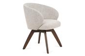 Cooper Grey Swivel Dining Chair