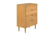 Copenhagen Oak 4 Drawers Chest image