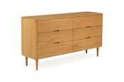 Copenhagen Oak 6 Drawers Chest image