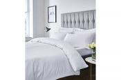 Cotton Satin Stripe Double Duvet Set