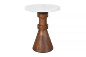 Cove Side Table Walnut Finish image