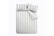 Cover Stripe Natural Single Duvet Set