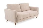 Dantes Cream Fabric Sofa - 3 Seater image