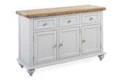 Discovery Grey Oak 3 Drawers 3 Doors Sideboard image
