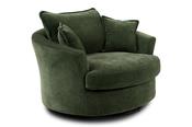 Dove Green Swivel Armchair image