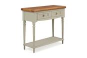 Discovery Sage Grey Oak 2 Drawers Console Table image