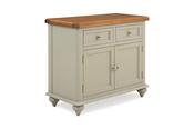 Discovery Sage Grey Oak 2 Drawers 2 Doors Sideboard image