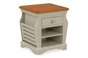 Brighton Sage Grey Oak 1 Drawer Magazine Rack