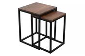Dusk Small Nest of 2 Tables Square image