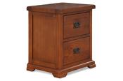 Egyptian Brown 2 Drawers Bedside Table image