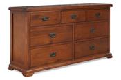Egyptian Brown 7 Drawers Chest image