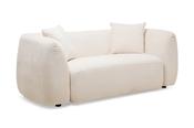 Ella Cream Fabric 2 Seater Sofa-Outlet-New Ross image