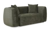 Ella Green Fabric Sofa - 2 Seater image