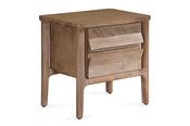 Ellis Natural 2 Drawer Bedside Table image