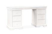 Farah White 6 Drawer Dressing Table