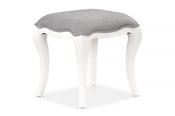 Farah White Dressing Stool