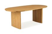 Faro Oak Oval Dining Table 2.0m image