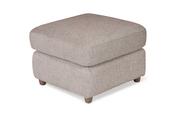 Fontella Grey Fabric Footstool-Outlet-New Ross