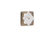 Framed Marble Clock 18cm