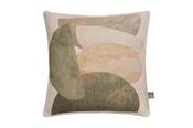 Geo Stack Green Cushion 45x45cm image
