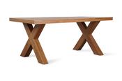 Granada Oak Dining Table X Leg 1.8m image