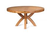 Haystack Oak Round Dining Table 1.6m image