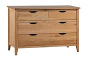 Henderson Oak 4 Drawers Chest image