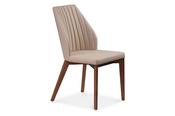 Huller Cappuccino Faux Leather Dining Chair