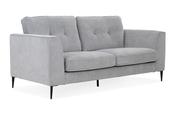 Hunter Grey Fabric Sofa - 3 Seater