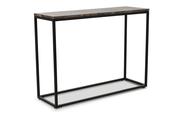 Industrial Console Table Brown Marble image