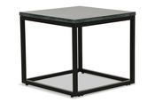 Industrial Side Table Green Marble image