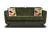 Ivy Dark Green Medium Sofa by Orla Kiely image
