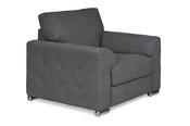 Jackson Dark Grey Fabric Armchair image