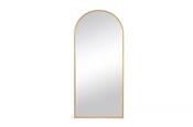 Jennifer Arched Mirror Brass 180x80cm image