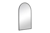 Jennifer Arched XL Mirror Black 179 x 110cm image