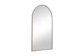Jennifer Arched XL Mirror Brass 179 x 110cm image