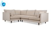 Kilashee Cream Fabric LHF Corner Sofa image