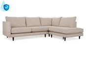 Kilashee Cream Fabric RHF Corner Chaise image