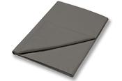 King Flat Sheet Grey 400TC Cotton Sateen