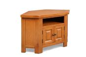 Kingston Oak 2 Door Corner TV Stand image