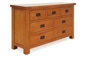 Kingston Oak 7 Drawers Chest image